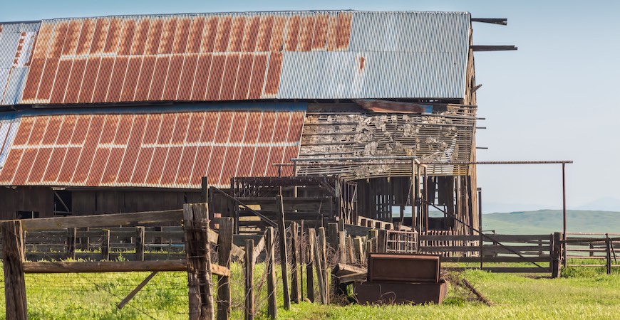 Virginia Smith Trust barn at UC Merced