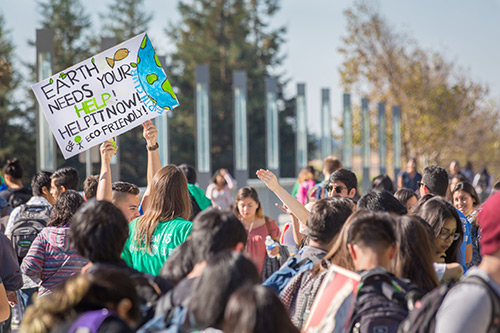 EcoFest, the annual event focusing on different aspects of sustainability, is just one part of the campus's culture of sustainability.