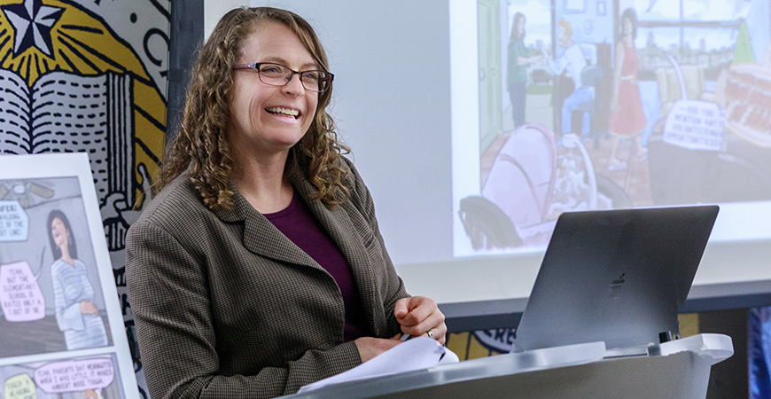 Political Science Professor Jessica Trounstine is the first faculty member to receive the UC Merced Foundation Board of Trustees Presidential Chair.