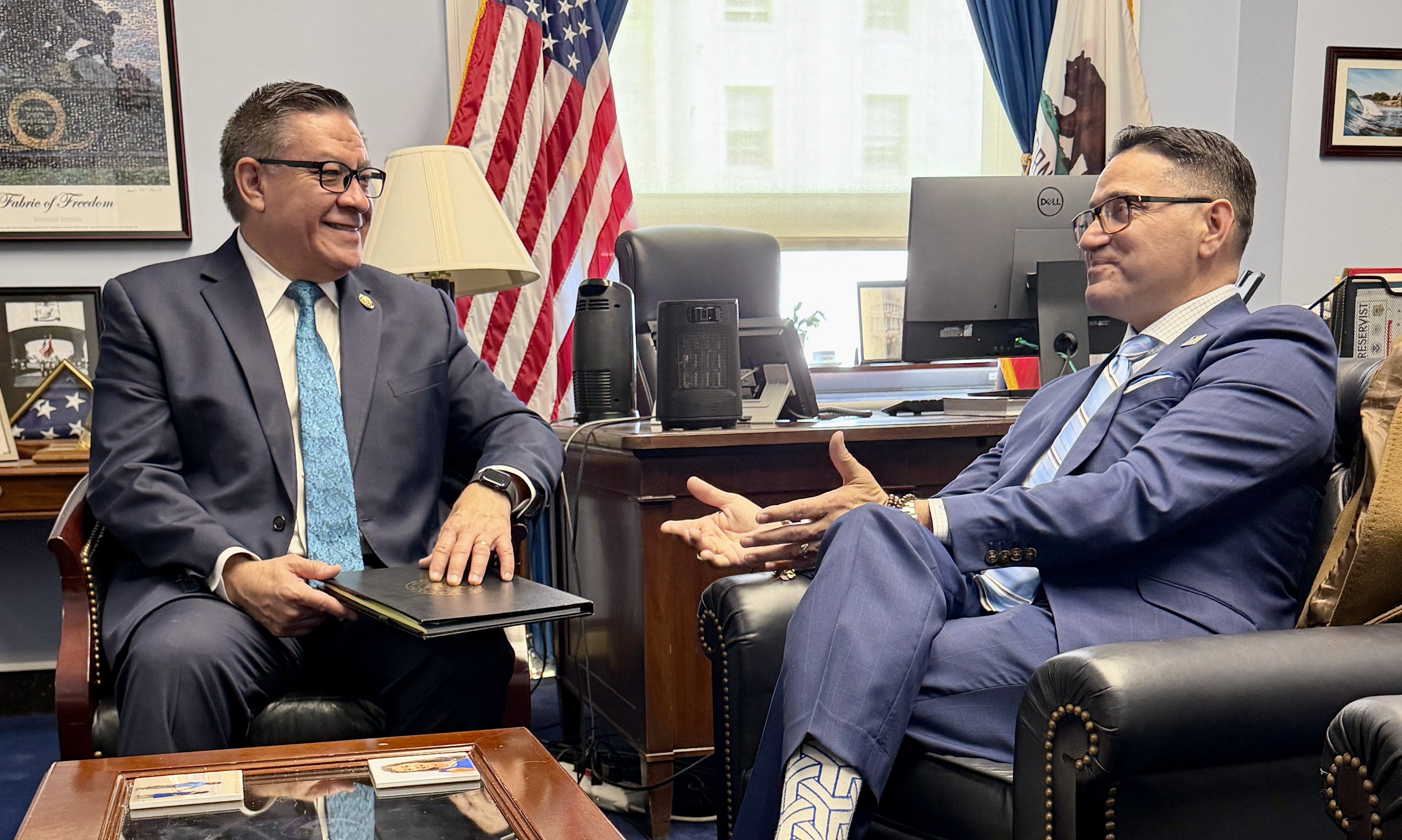 Rep. Salud Carbajal (CA-24) and Chancellor Muñoz