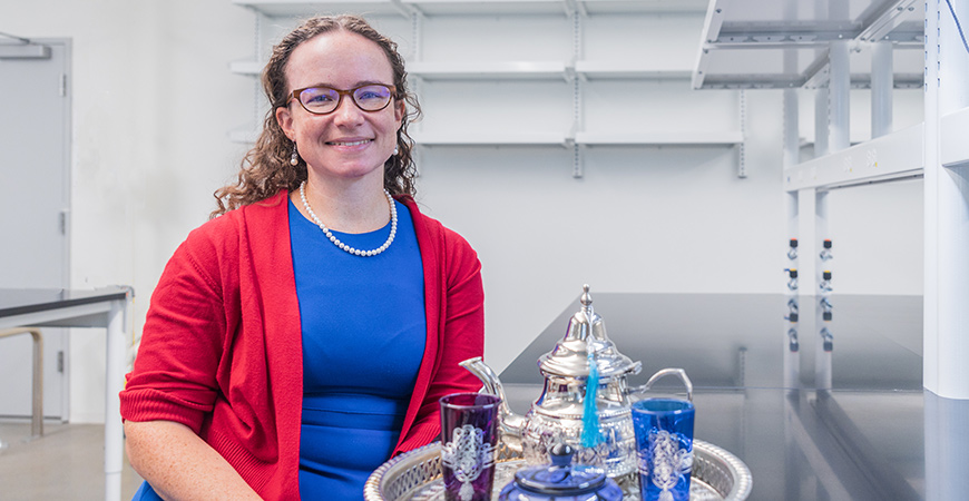 Professor Colleen Naughton is taking students to Morocco to study argan oil production.